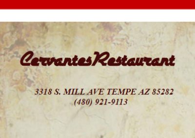 Cervantes Mexican Food